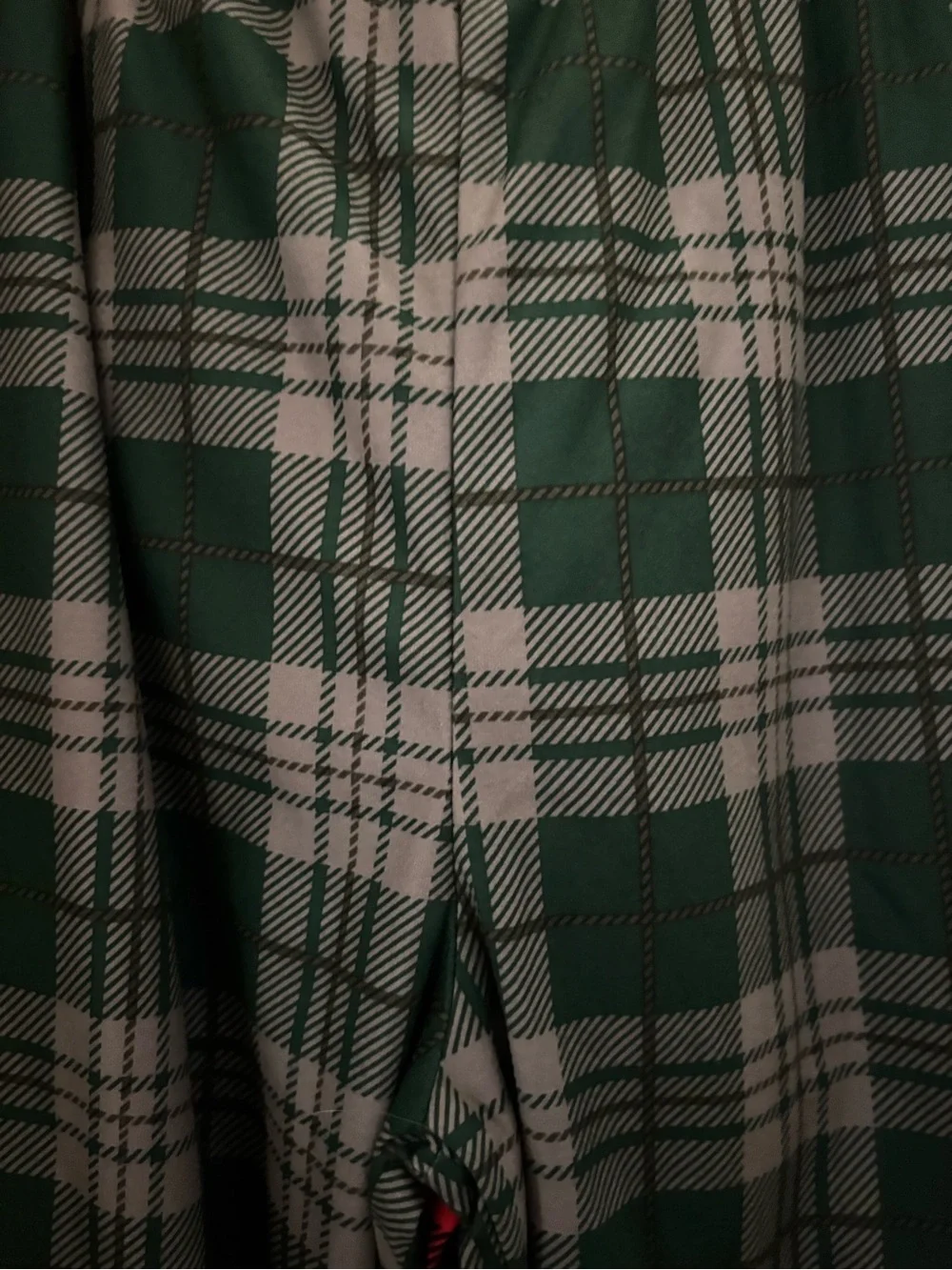 Calvin Klein Kids Plaid Pajama Bottoms in Red and Green